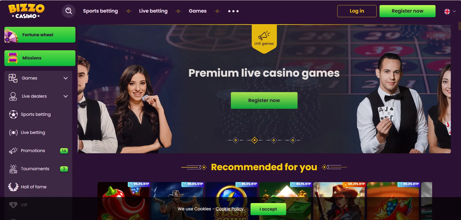 Bizzo Casino gallery